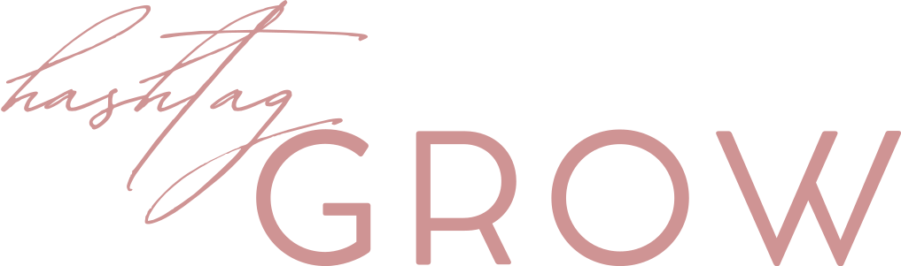 Hashtag GROW logo