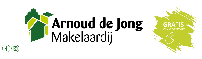 Arnoud de Jong Makelaardij B.V. logo