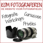 KOM FOTOGRAFEREN logo