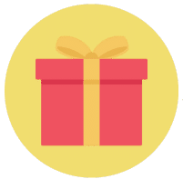 Vind je cadeaus logo
