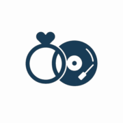 Bruiloft dj huren logo