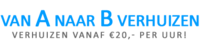 Van a naar b verhuizen logo