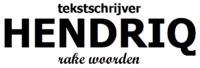 HENDRIQ tekstschrijver logo