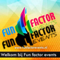 Fun factor events logo